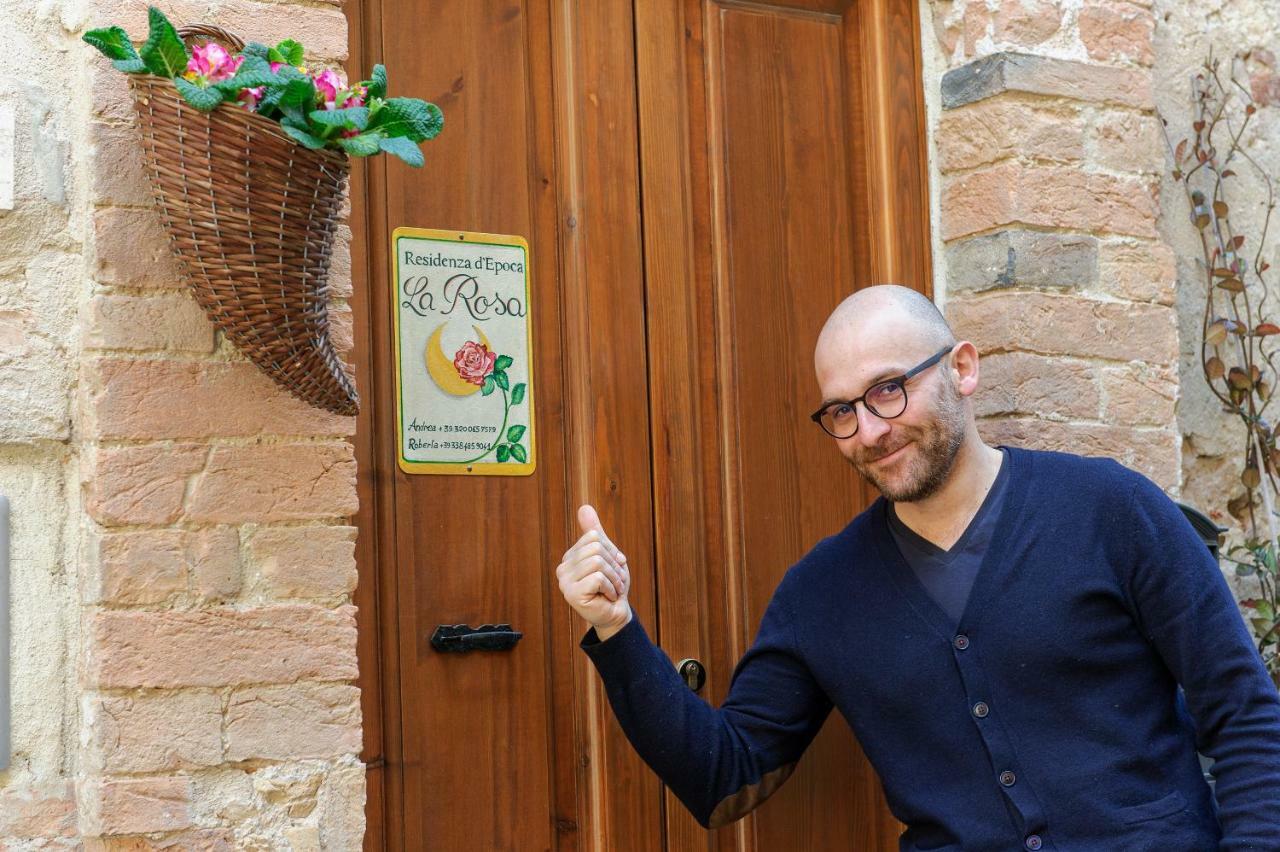 Residenza D'Epoca La Rosa Διαμέρισμα Πιέντσα Εξωτερικό φωτογραφία